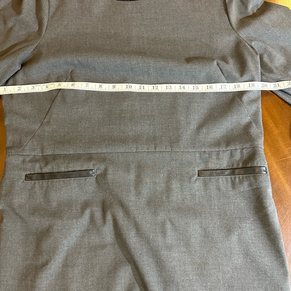 Gray Gap Sheath Dress Sz 14 - Picture 5 of 8